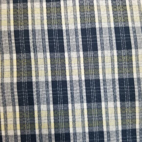 Royal Robbins Men's Insect Shield Bug Barrier Plaid Button Up Shirt Blue Large - Picture 8 of 11